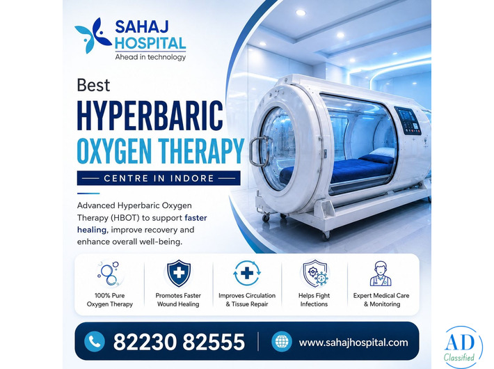 Best HyperBaric Oxygen Therapy Centre In Indore
