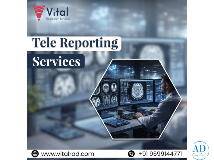 Tele Reporting Services for Efficient Radiology Workflow
