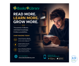Read More. Learn More. Grow More. With EBookseLibrary
