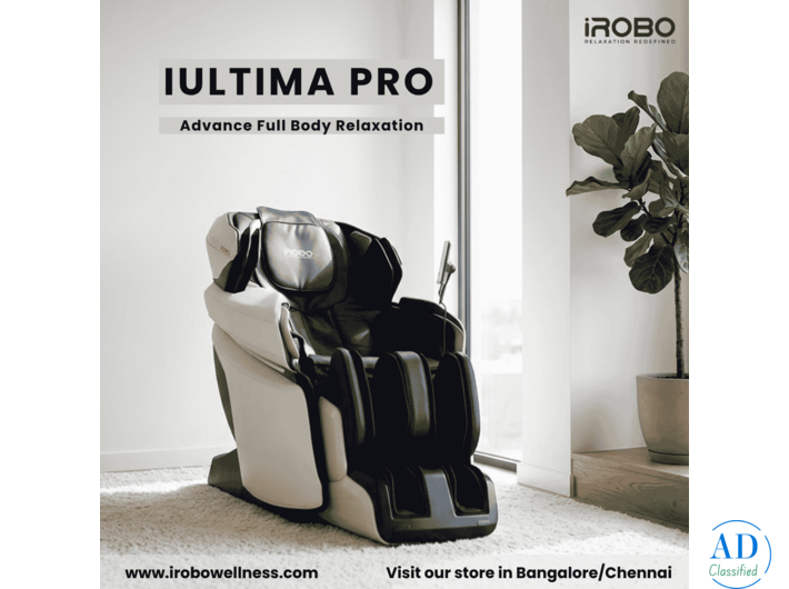 iUltima Pro Massage Chair – Advanced Full Body Relaxation and Home Wellness Solution