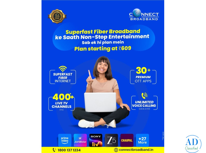 Amritsar: Avail Top Wi-Fi Connection with Speed Fiber Broadband