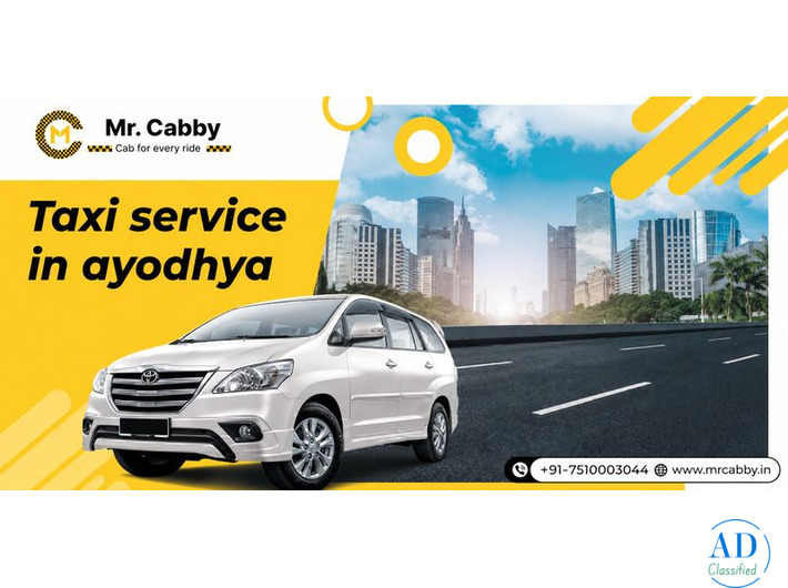 Taxi Service in Ayodhya – Reliable Cab Booking with Mr. Cabby
