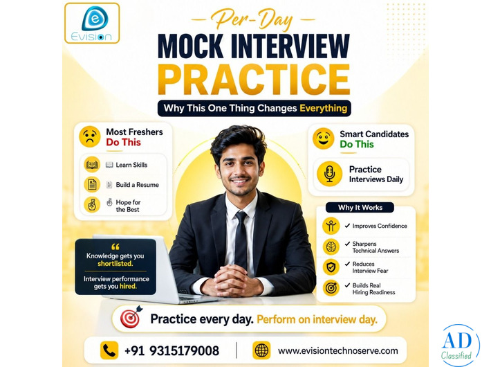 How Mock Interview Practice Changes Everything - Evision Technoserve