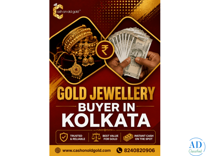 Gold Jewellery Buyer in Kolkata - Cash On Old Gold