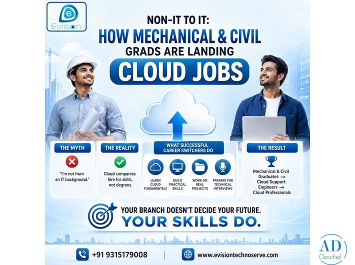 Non-IT to IT: How Mechanical & Civil Grads Are Landing Cloud Jobs