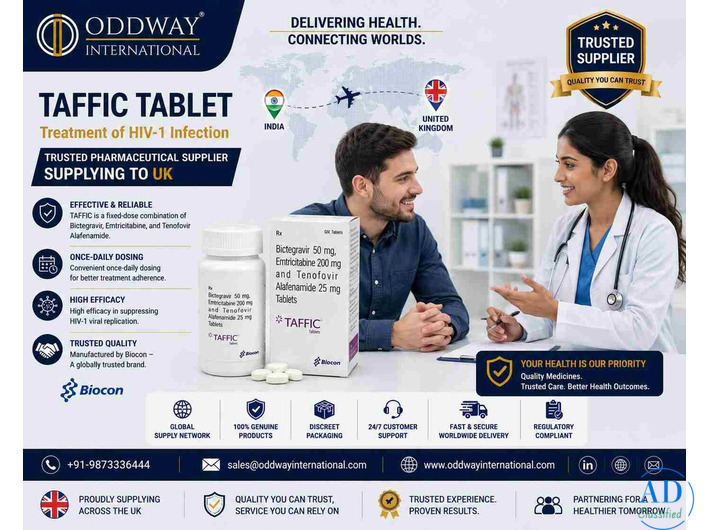 UK Buyers Guide to Taffic Tablets Price and Supply - Oddway