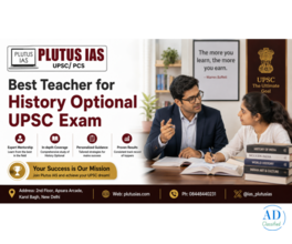 Best Teacher for History Optional UPSC Exam | Plutus IAS Coaching