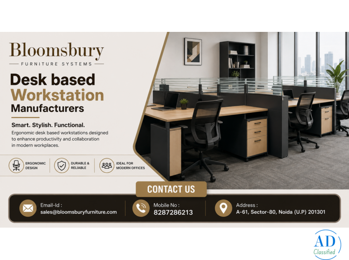 Desk based workstation Manufacturers
