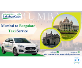 Mumbai to Bangalore Cab Service – A Comfortable Alternative to Trains and Flights