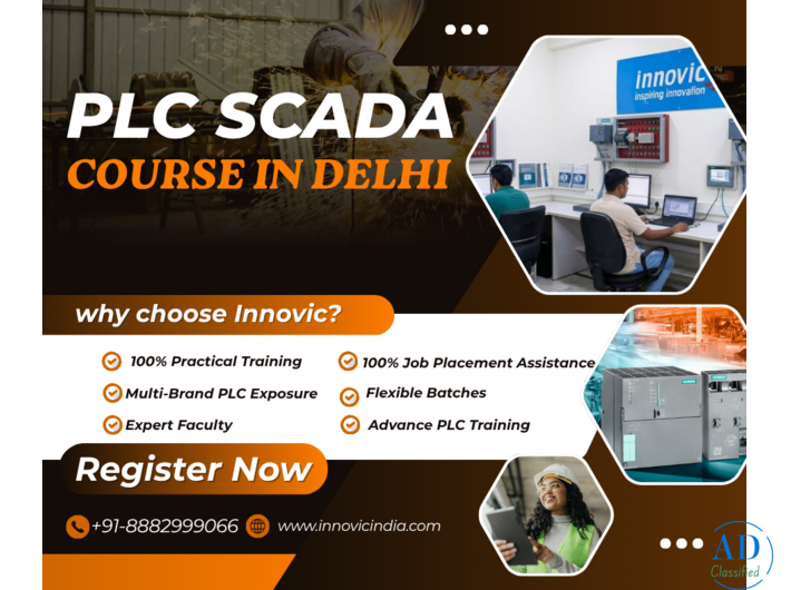 Best PLC SCADA Course in Delhi NCR with 100% Job.