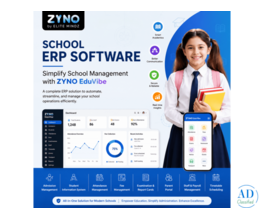 School ERP Software – Simplify School Management with ZYNO EduVibe