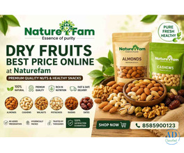 Dry Fruits Best Price Online at Naturefam – Premium Quality Nuts & Healthy Snacks