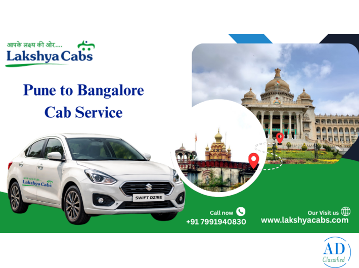 Pune to Bangalore Cabs – Safe and Comfortable Intercity Travel