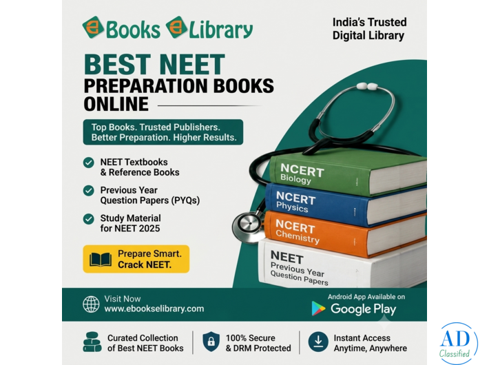 Best NEET Preparation Books Online with eBooks eLibrary