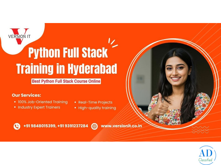 Python Full Stack Training in Hyderabad - Version IT