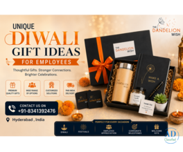 Unique Diwali Gift Ideas for Employees | Corporate Diwali Gifts by The Dandelion Wish