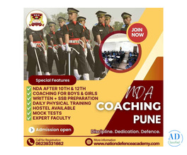 NDA Coaching with 11th in Pune