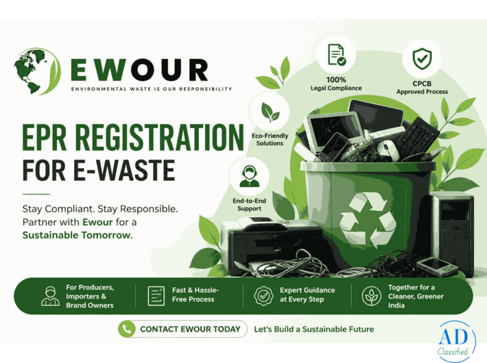 EPR Certificate for E-Waste – Ewour Waste Management