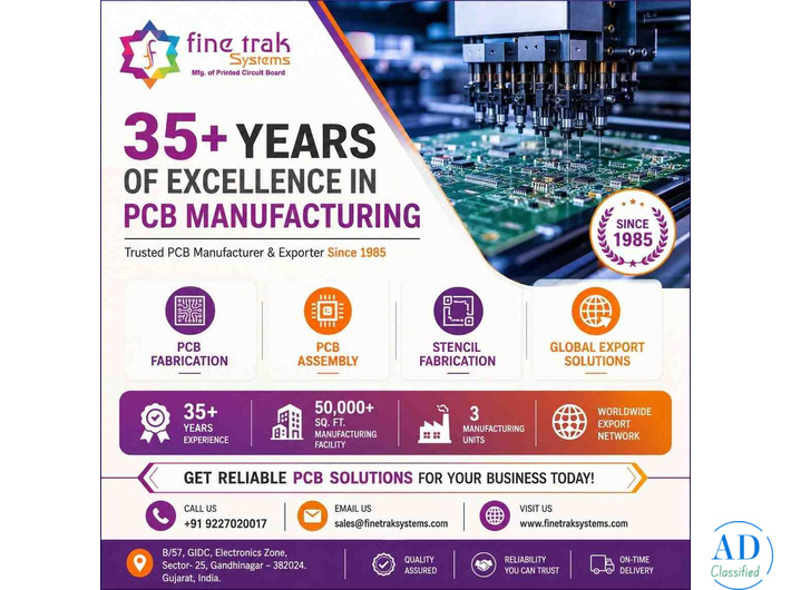 PCB Fabrication Supplier for All Industries - Fine Trak