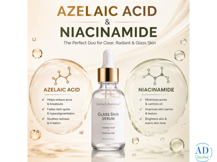 Azelaic Acid & Niacinamide Serum | Advanced Formula for Clear Skin