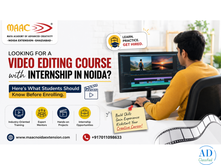 Professional Video Editing Course in Noida Extension