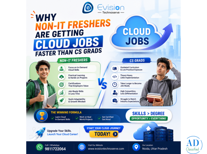Why Non-IT Freshers Are Getting Cloud Jobs Faster Than CS Grads