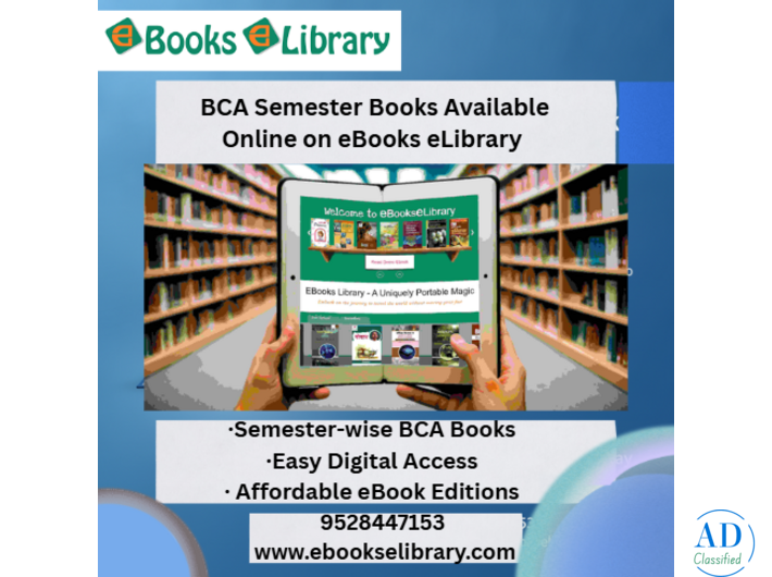 BCA Semester Books Available Online on eBooks eLibrary