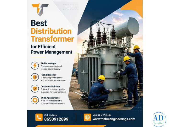 Best Distribution Transformer for Efficient Power Management