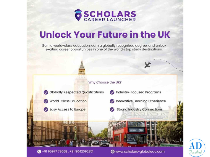 Study in UK with Trusted Abroad Education Experts