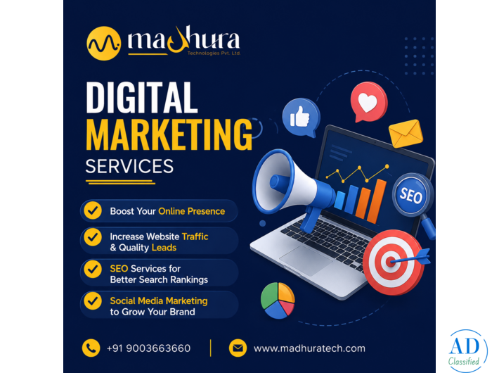 Madhura Technologies: Leading Digital Marketing Services for Better Visibility