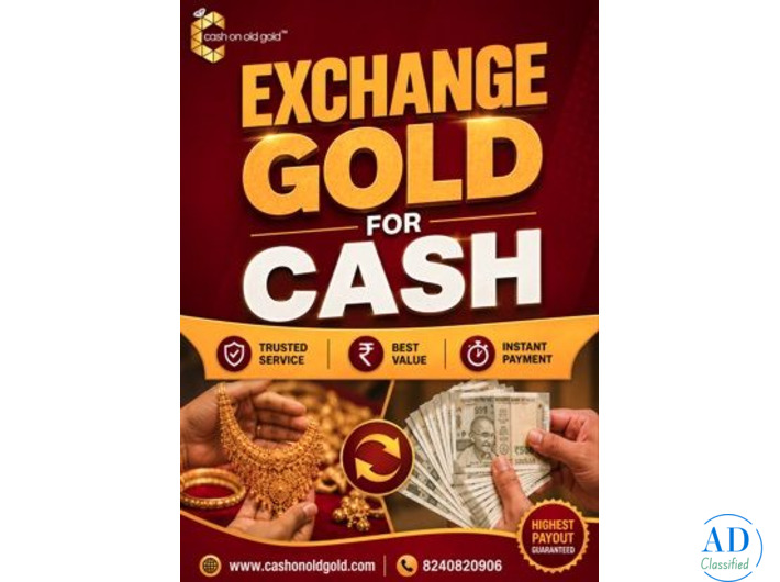 Trusted Service to Exchange Gold for Cash Instantly