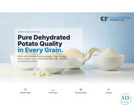 Reliable Potato Powder Manufacturers &amp; Suppliers - Chhatariya Foods Pvt. Ltd.