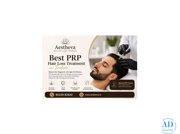 Best PRP Hair Loss Treatment in Indore