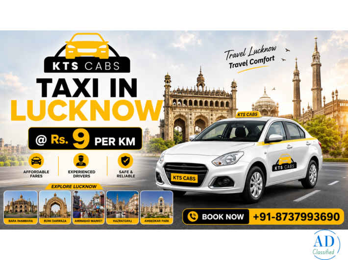 KTS Cabs – Trusted Taxi Service in Lucknow for Every Journey