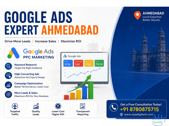 Professional Digital Marketing Agency in Ahmedabad | Siya Digi Tech