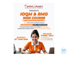 IOQM & RMO Online Coaching   | Weekend Batch for Olympiad Coaching