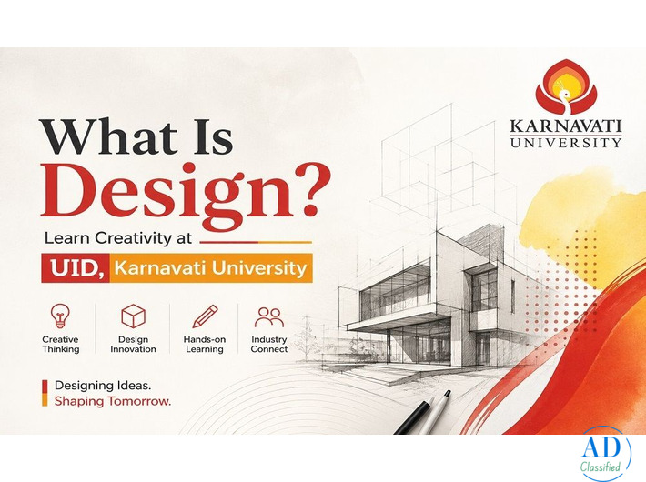 What Is Design? Learn Creativity at UID, Karnavati University