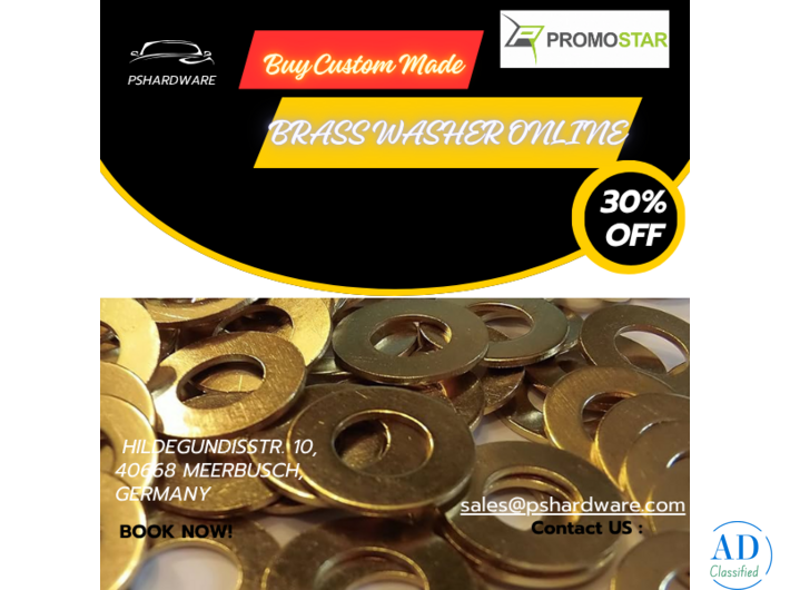 Buy Custom Made Brass Washer online
