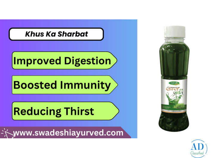 Khus Sharbat | Swadeshi Ayurved