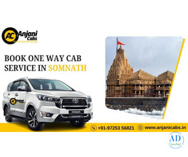Book One Way Taxi Service in Somnath - Anjani Cabs