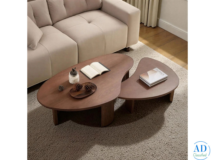 Nested Oval Coffee Table Set