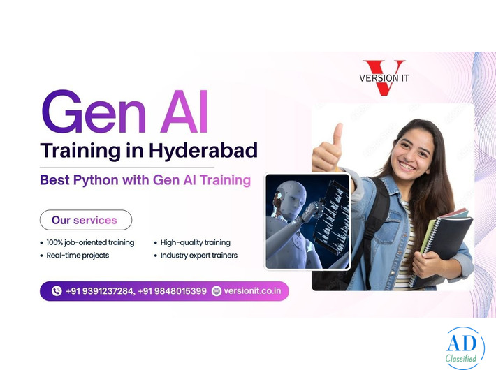 Python with Gen AI Training in Hyderabad | AI Training Institute