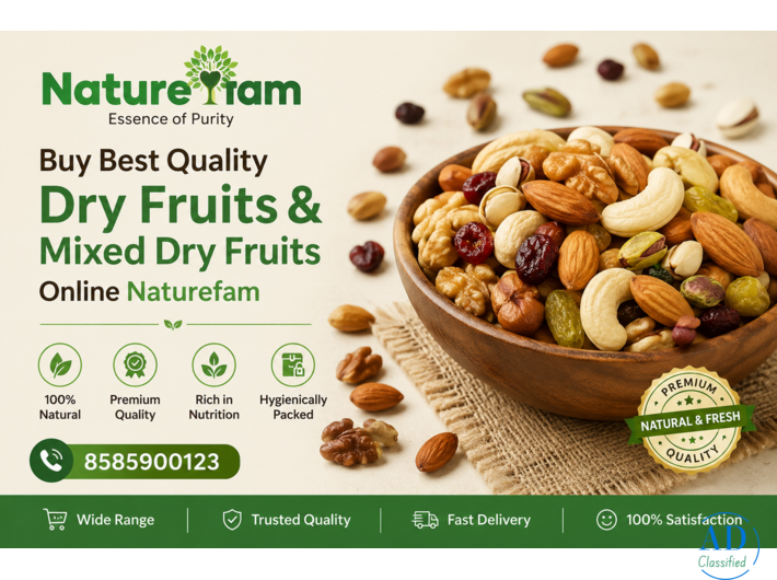 Buy Best Quality Dry Fruits & Mixed Dry Fruits Online Naturefam