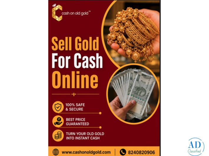 Get Instant Cash When You Sell Gold Online