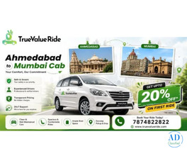 True Value Ride - Ahmedabad to Mumbai Taxi