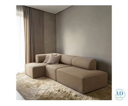 Terra Camel — Modular Low-Profile Sectional Sofa