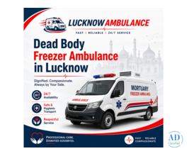 Dead Body Freezer Ambulance in Lucknow