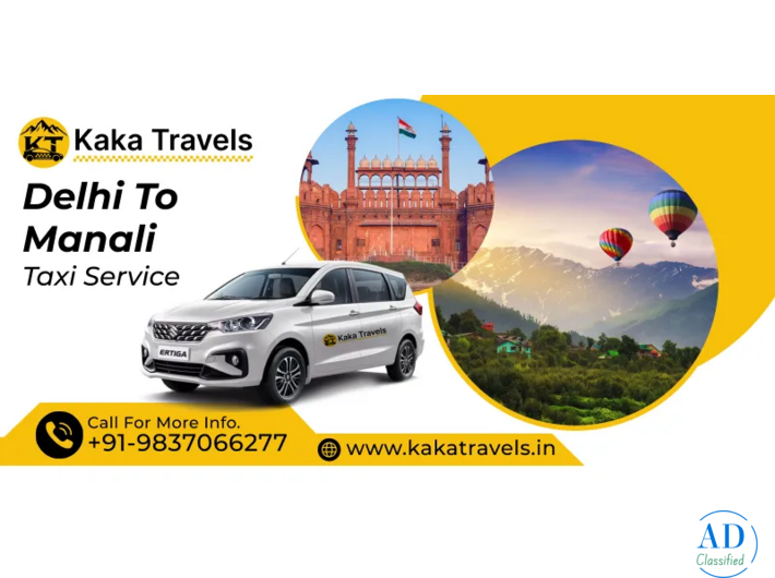 Delhi to Manali Taxi Service