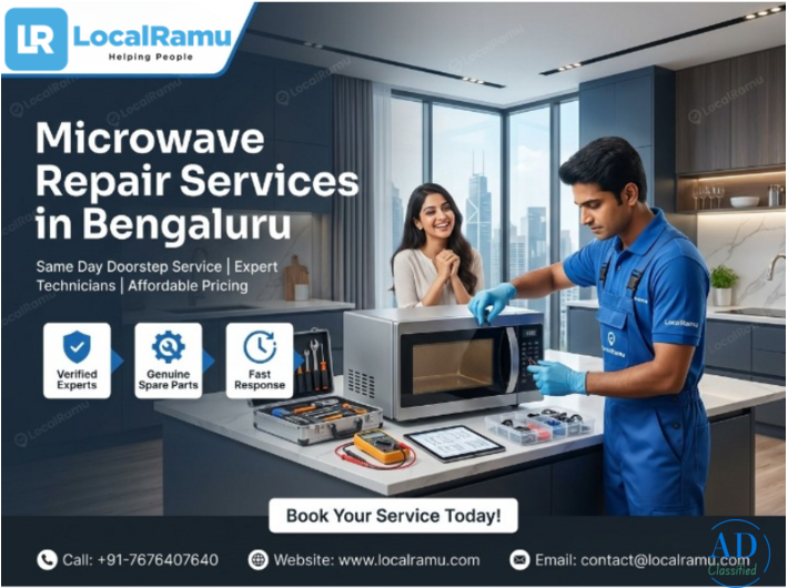 Your Microwave Deserves LocalRamu Services to Get It Fixed Right in Bengaluru