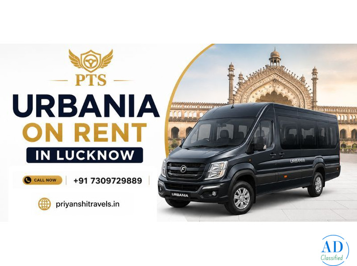 Urbania on Rent in Lucknow for Family Functions and City Travel